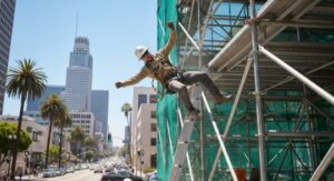 ladder and scaffholding