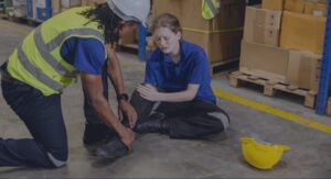 slip and fall at work